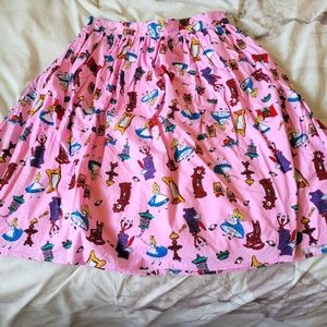 Disney Alice in Wonderland skirt